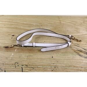New Coach Replacement Strap Off White Leather Gold Hardware Crossbody Handbag